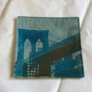 New York Brooklyn Bridge Jewelry Tray